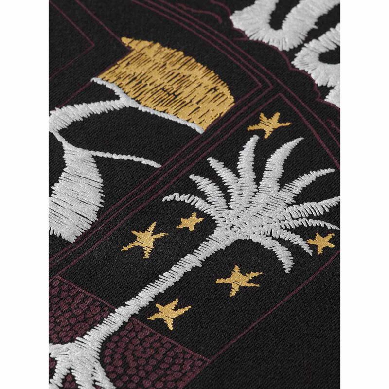 Scotch & Soda Front Back Festive Artwork Relaxed Fit Sweatshirt image number 2